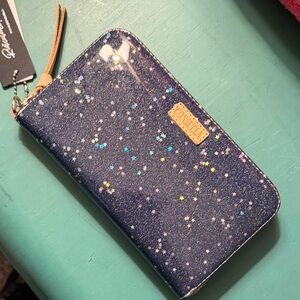 Consuela Starry Night Glitter Wallet
